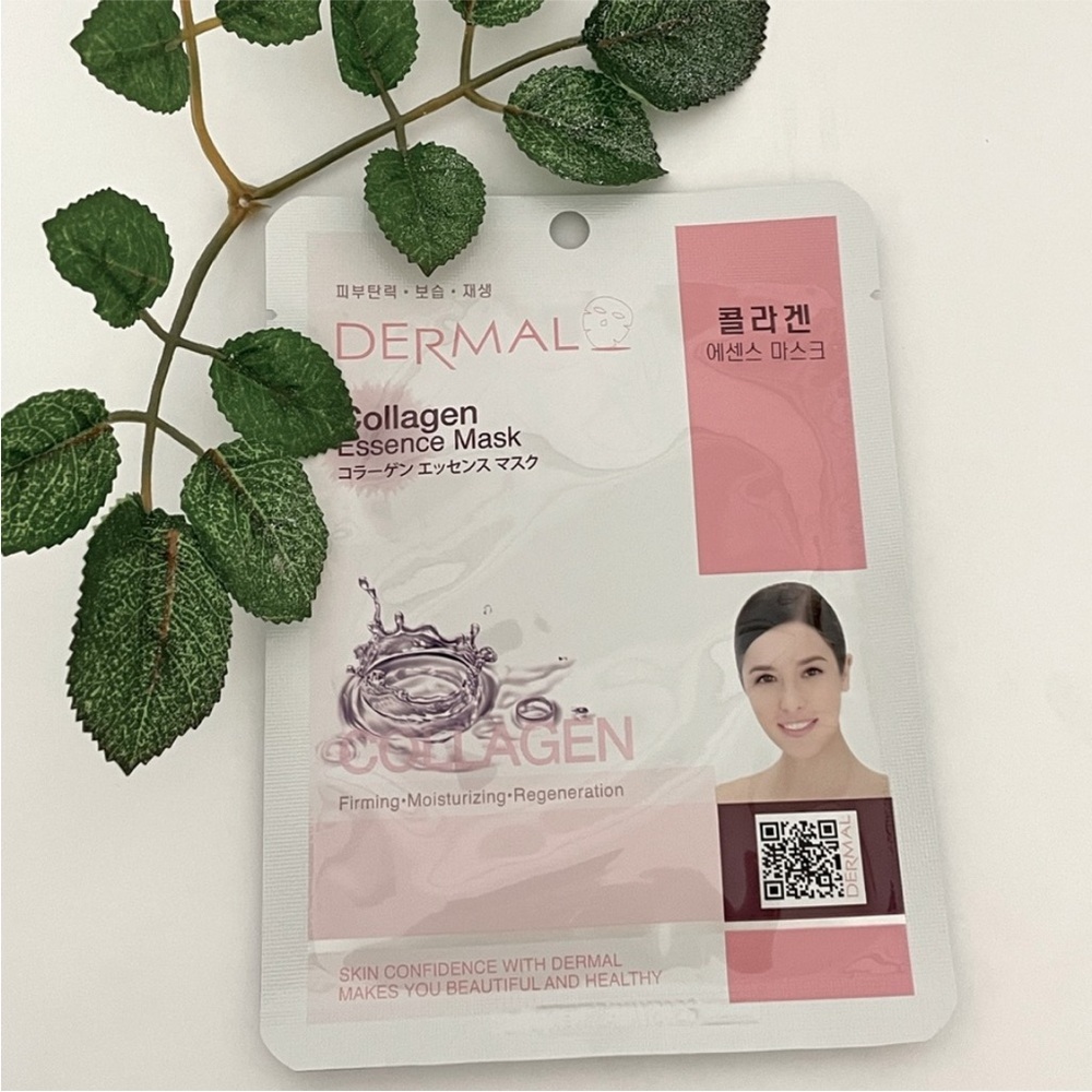 New $5ea OR  5/$18 New DERMAL Collagen Essence Sheet Face Mask